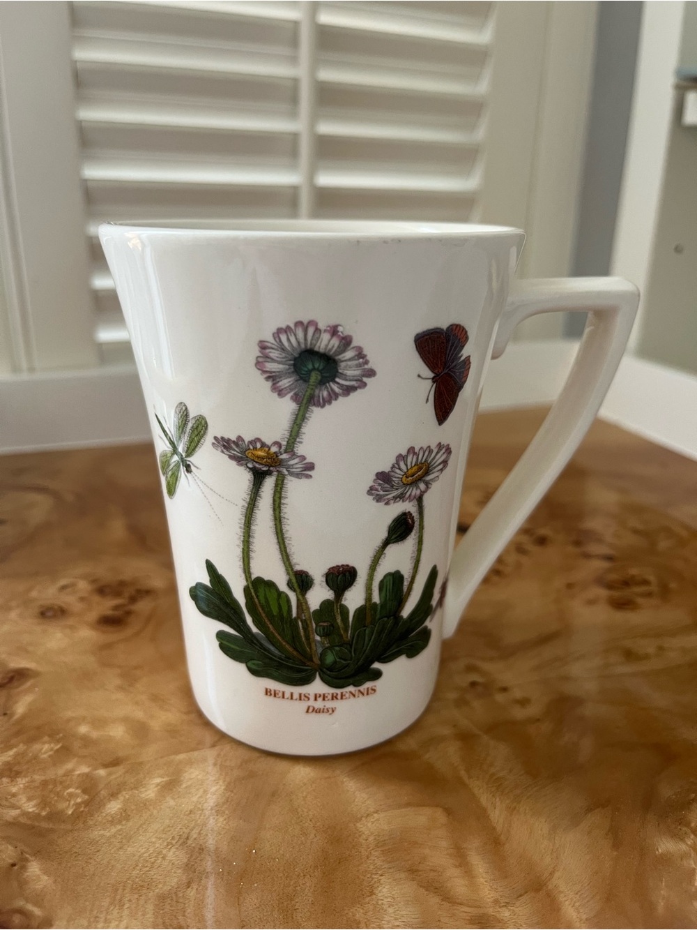 Portmeirion Daisy Botanical Mug - White